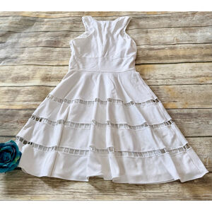 ROBERT RODRIQUEZ WHITE DRESS-SIZE 2